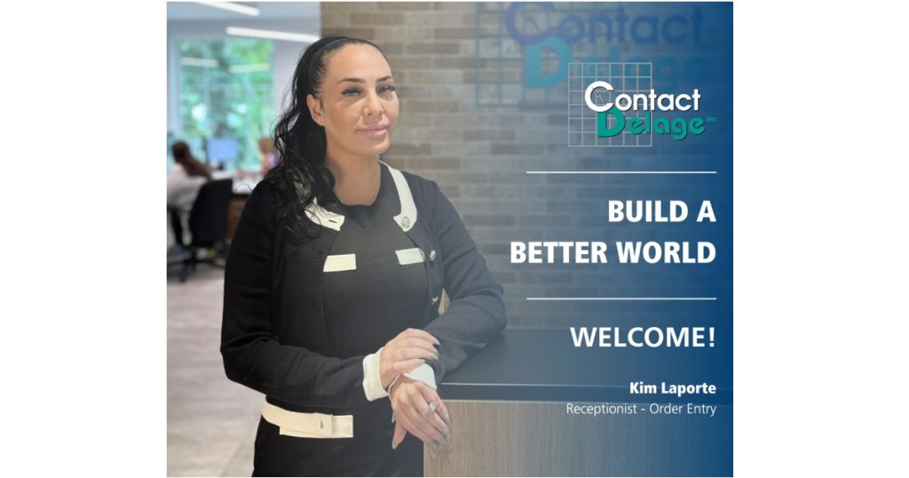Contact Delage Welcomes Kim Laporte to Its Customer Service Team as Receptionist & Order Entry
