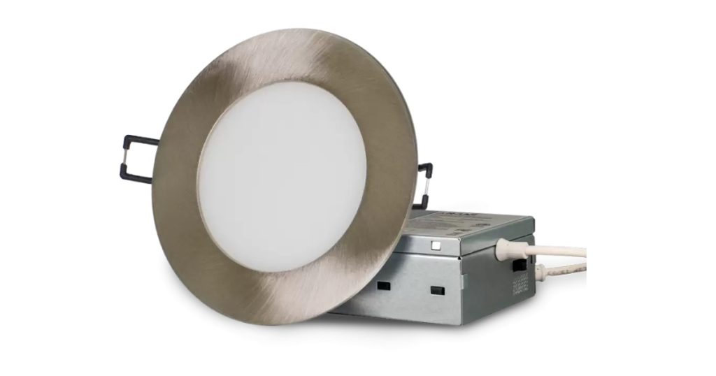 Aug 21, 2025 - Arani LED Slim Panel 4 Brushed Nickel - SL4-VAR-R-BN-V4