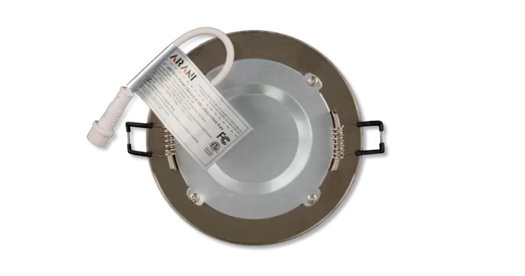 Aug 21, 2025 - Arani LED Slim Panel 4 Brushed Nickel - SL4-VAR-R-BN-V4