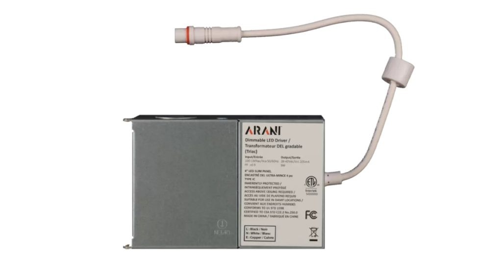 Aug 21, 2025 - Arani LED Slim Panel 4 Brushed Nickel - SL4-VAR-R-BN-V4