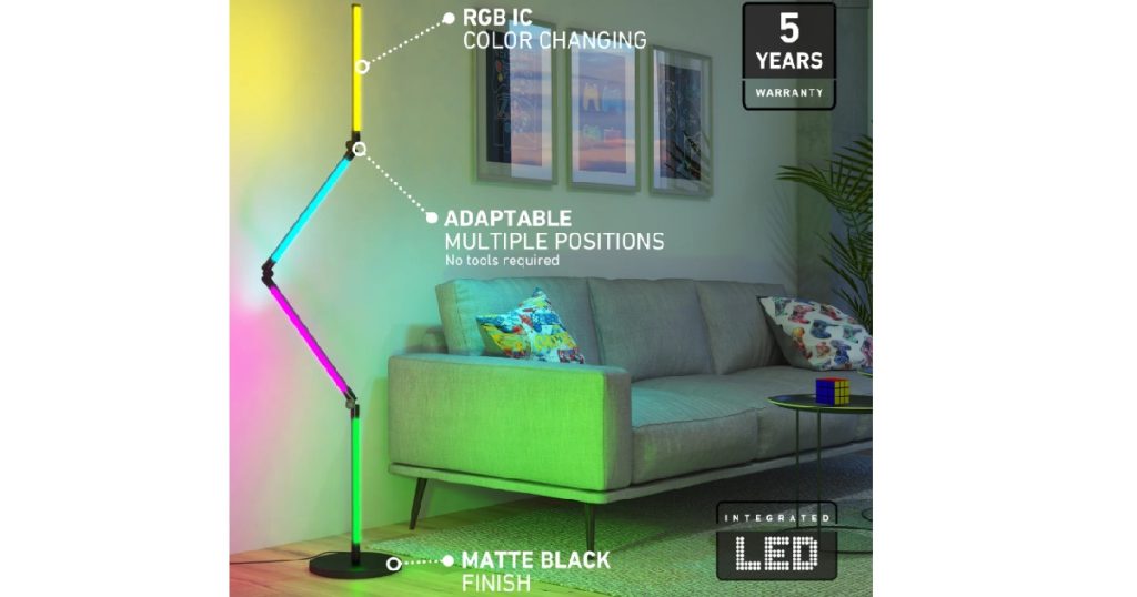 Aug 21, 2025 - Artika Fitch Smart Foldable RGB LED Floor Lamp 8