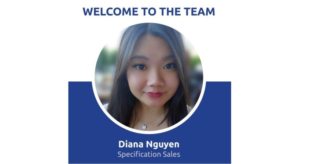 Aug 27, 2025 - SLS Group Industries Announces Diana Nguyen as New Specification Sales Representative 1