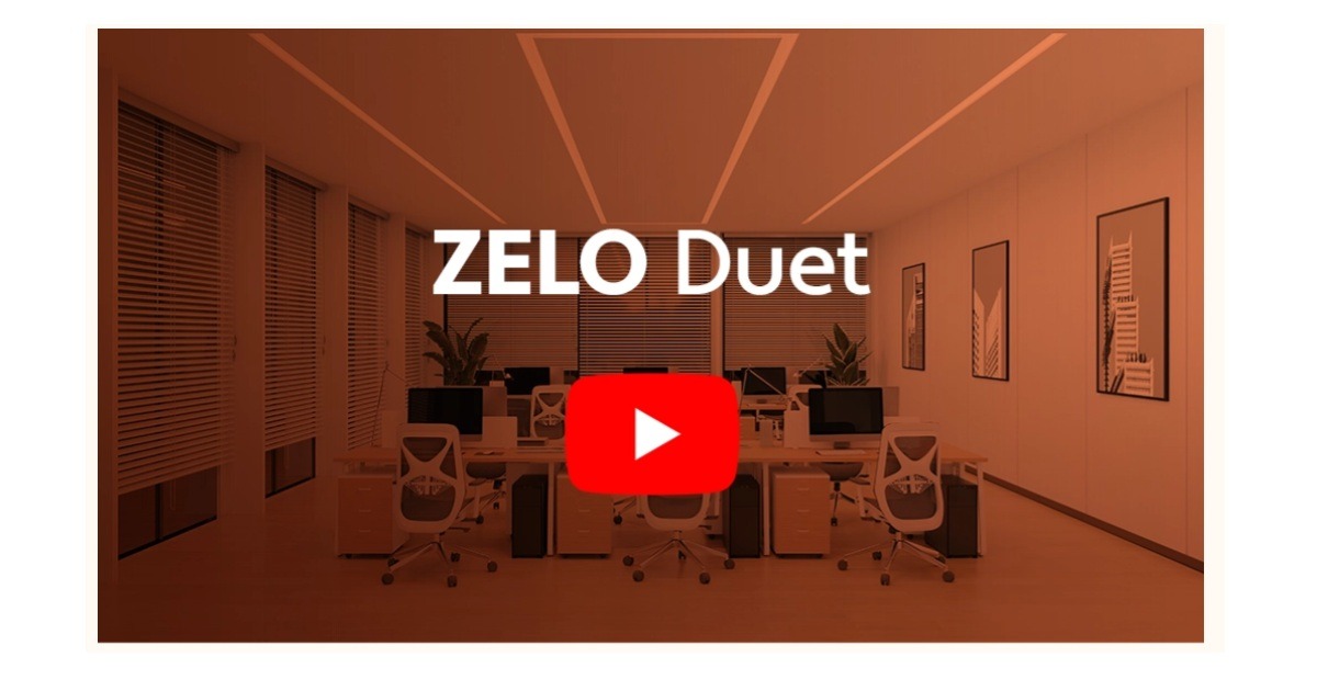 ZELO Duet is a Smart Lighting Solution for Technical Drawing, Reading ...