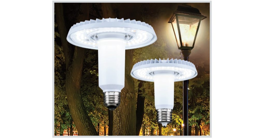 Oct 6, 2025 - SATCONUVO LED Post Top Lamps - Field Selectable E26 & EX39 Bases 1