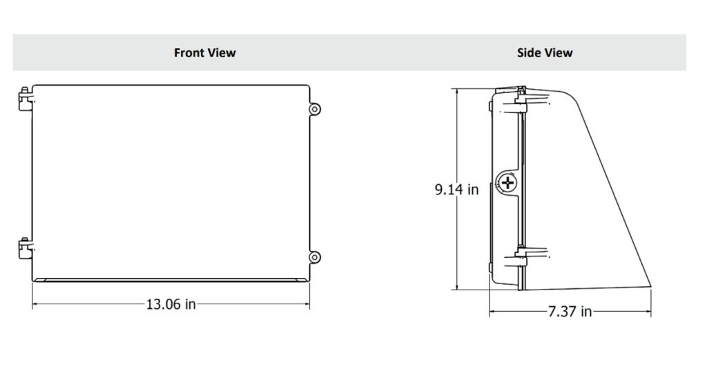 Nov 18, 2025 - Eralux New Pago Series - High Output Wedge Cut-Off Wall Pack
