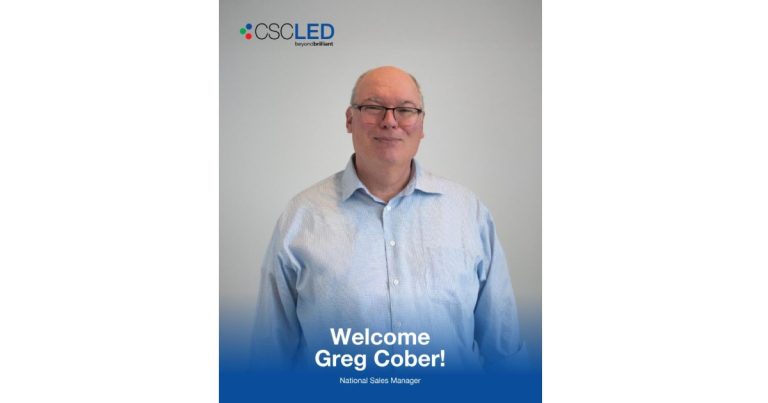 Nov 19, 2025 - CSC LED Announces the Appointment of Greg Cober as National Sales Manager 2
