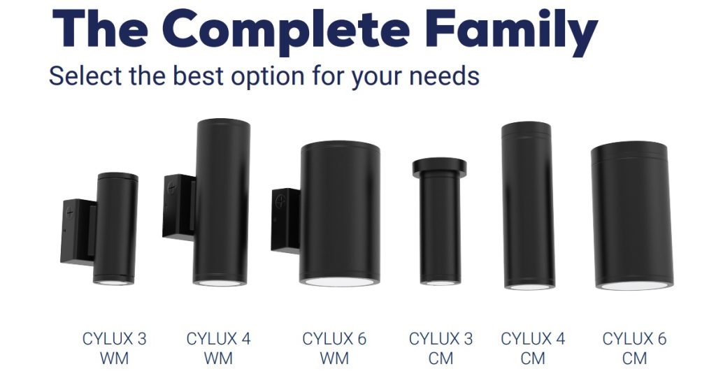 Nov 19, 2025 - RAB Design New CYLUX-LED Series - Wall, Ceiling & Pendant Mount Cylinders 2