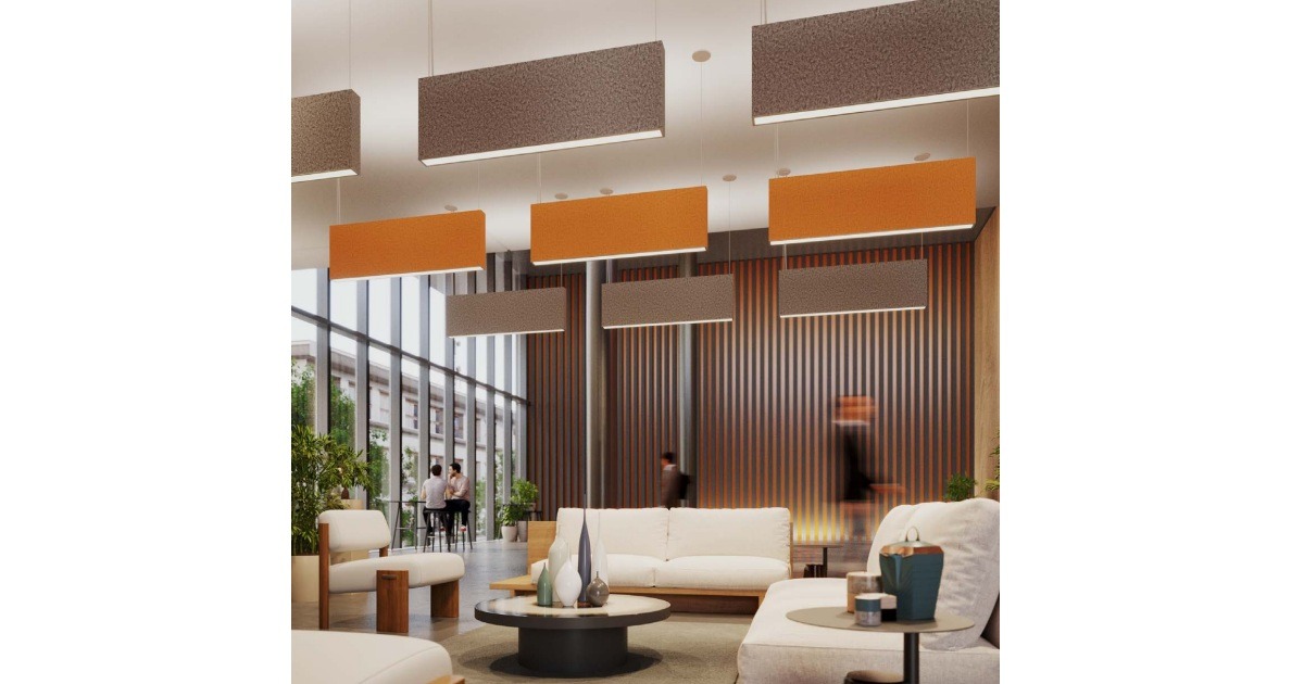 Omnilumen: Metalumen – Rail 2 Acoustic Direct/Indirect (RM2DU-ACL)