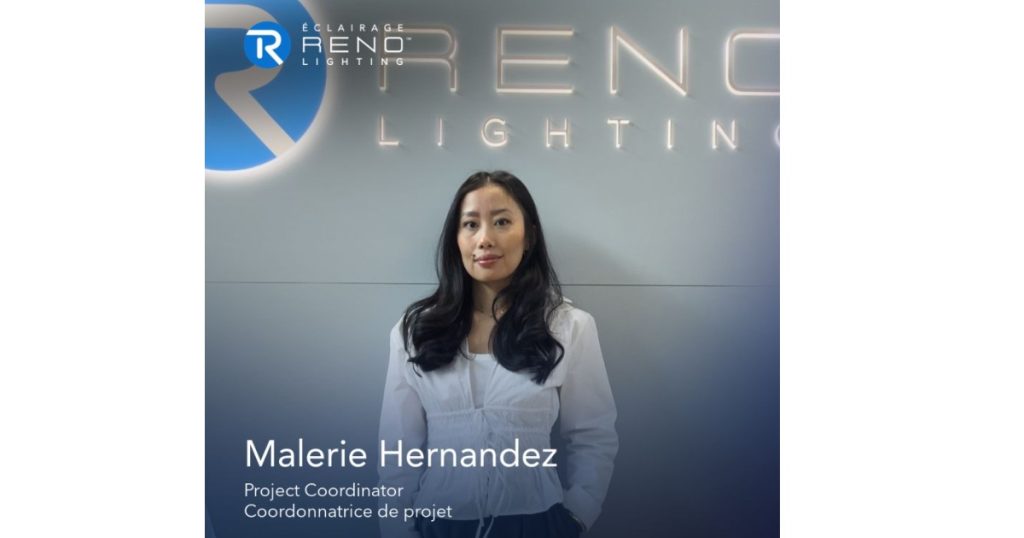 Nov 24, 2025 - RENO Lighting Announces Malerie Hernandez as a New Project Coordinator