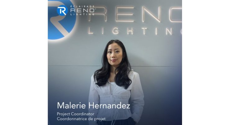 Nov 24, 2025 - RENO Lighting Announces Malerie Hernandez as a New Project Coordinator