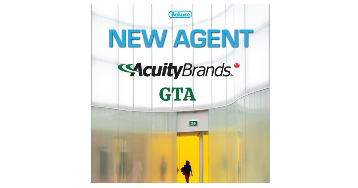 Nov 26, 2025 - BeLuce Canada Inc. Announces a New Partnership with Acuity Brands Toronto