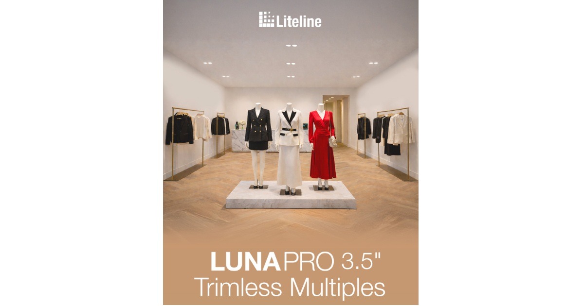Liteline: LUNA PRO 3.5″ Trimless Multiples – The Same Clean Look, Now Multiplied
