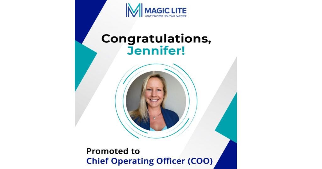 Dec 3, 2025 - Magic Lite Announces the Promotion of Jennifer Penton to Chief Operating Officer