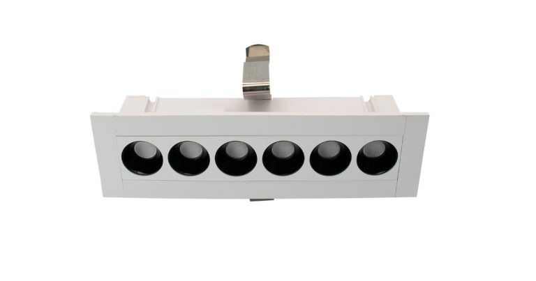 Dec 5, 2025 - RENO Lighting Aura Series - Mini Linear Recessed Spot Light - RENO-LRSL-5CCT-8W-WH