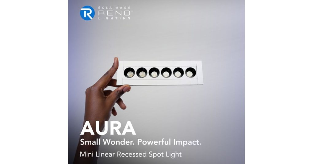 Dec 5, 2025 - RENO Lighting Aura Series - Mini Linear Recessed Spot Light - RENO-LRSL-5CCT-8W-WH