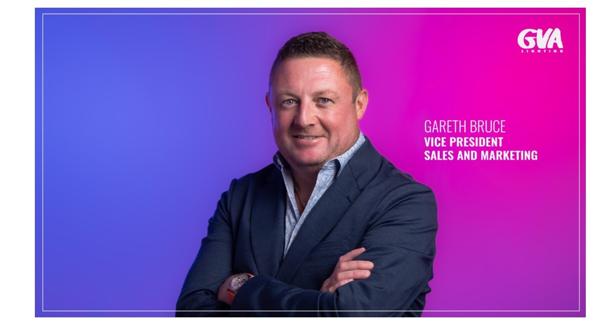 Jan 14, 2026 - GVA Lighting Promotes Gareth Bruce to Vice President – Sales & Marketing