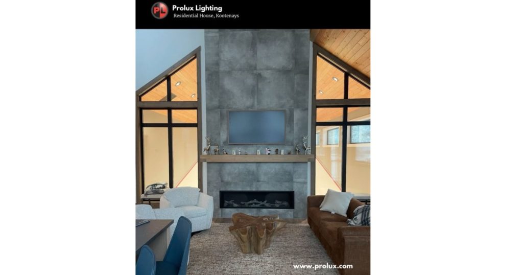 Jan 14, 2026 - Prolux Lighting & Controls Project Spotlight - Residential House in the Kootenays