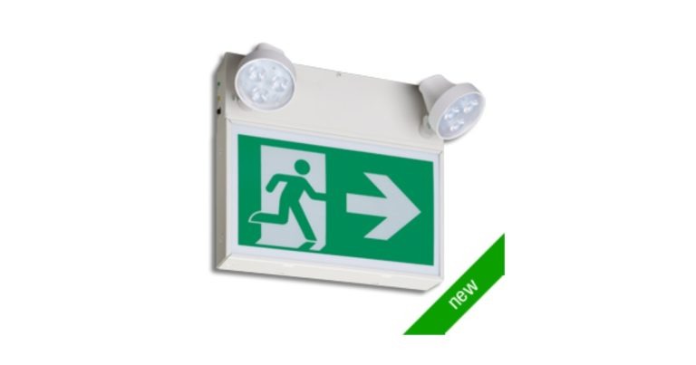 Jan 15, 2026 - ABB Emergi-Lite ESC-BLD Series - Steel Combination Unit Pictogram Sign Lighting 1