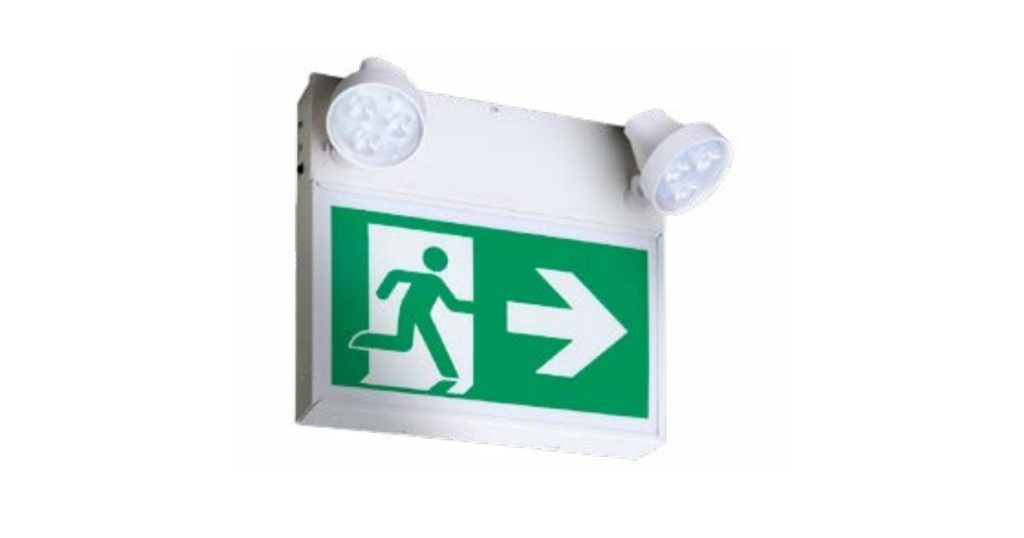 Jan 15, 2026 - ABB Emergi-Lite ESC-BLD Series - Steel Combination Unit Pictogram Sign Lighting 1