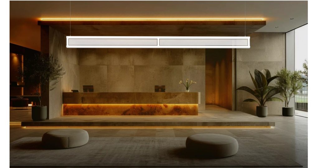 Jan 29, 2026 - RENO Lighting Introduces STRATOS — Tri-Illumination Translucent Vertical Pendant