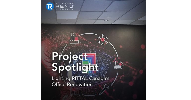 March 13, 2026 - RENO Lighting Highlights Rittal Canada Lighting Project