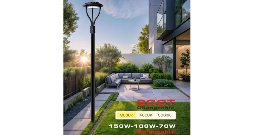 March 16, 2026 - NEXLEDS 3CCT Post Top Light - NX-3PT-150W-X-DV-A-Y 7