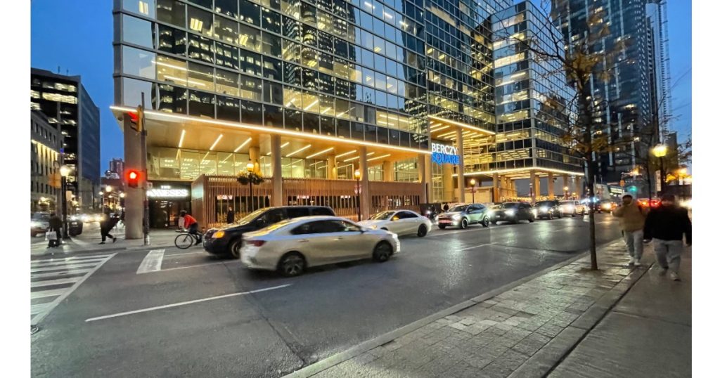 March 24, 2026 - Salex 33 Yonge St, Toronto - Exterior Lighting Project Highlight