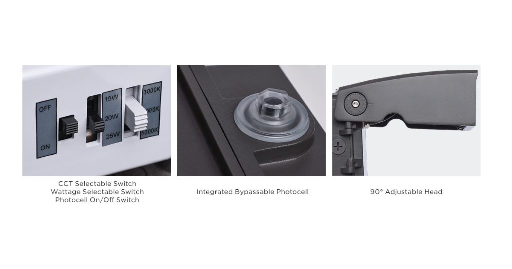 April 10, 2026 - SATCONUVO LED Adjustable Wall Packs - Field Selectable