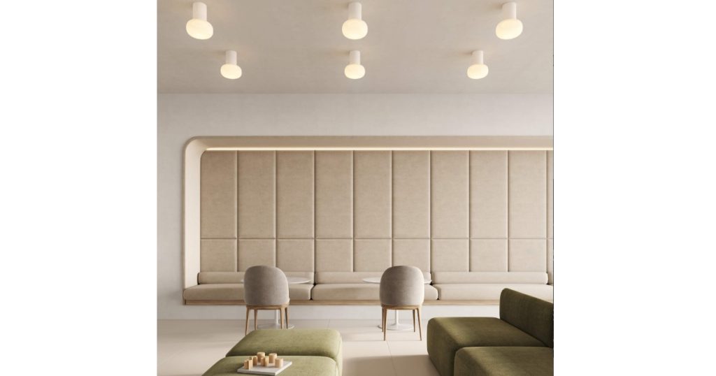 April 22, 2026 - Dals Pillar Modular Flush Mount - Sculptural Ceiling Fixture with Customizable Accents