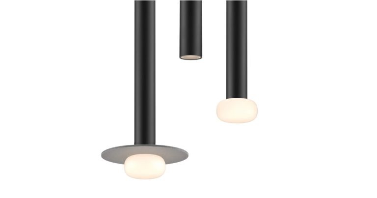 Dals: Pillar Modular Flush Mount – Sculptural Ceiling Fixture with Customizable Accents