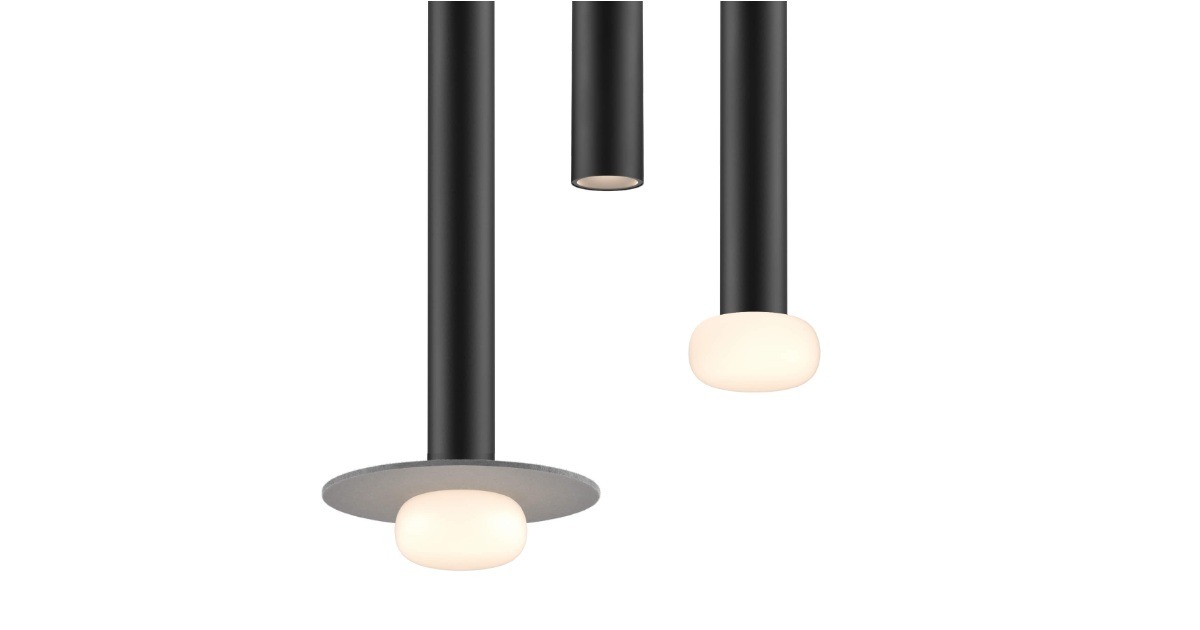 Dals: Pillar Modular Flush Mount – Sculptural Ceiling Fixture with Customizable Accents
