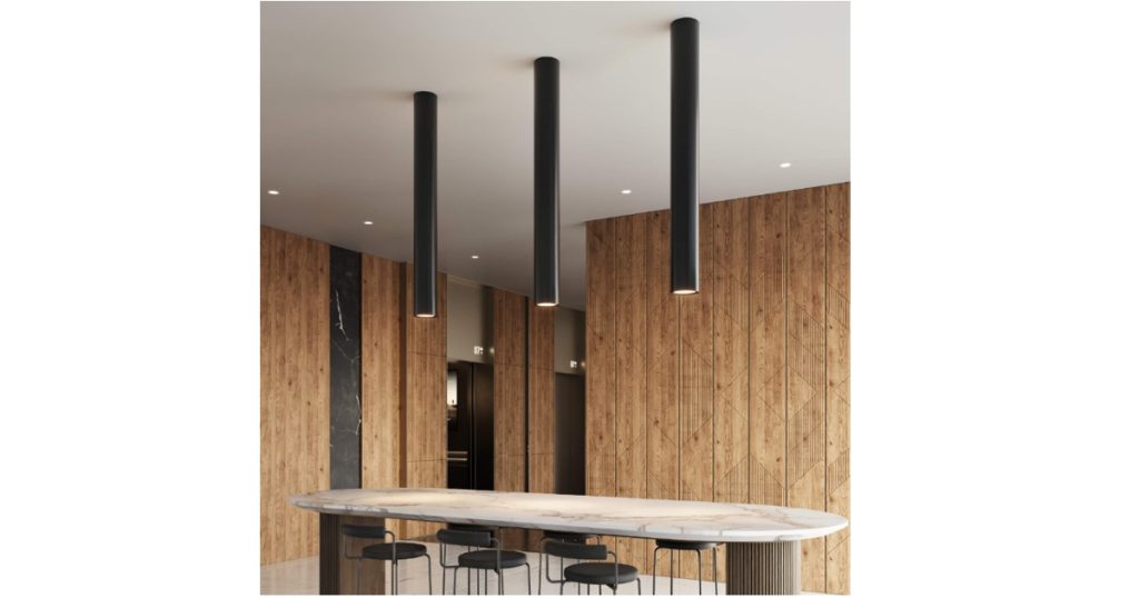 April 22, 2026 - Dals Pillar Modular Flush Mount - Sculptural Ceiling Fixture with Customizable Accents