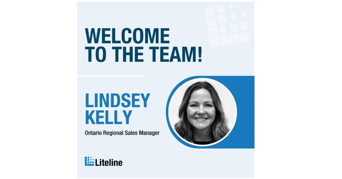 April 8, 2026 - Liteline Announces Lindsey Kelly as Their New Ontario Regional Sales Manager