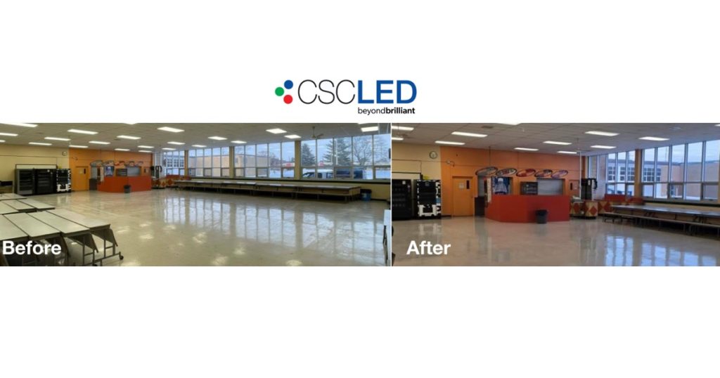 April 9, 2026 - CSC LED Spotted On Site - Brantford School Lighting Upgrade