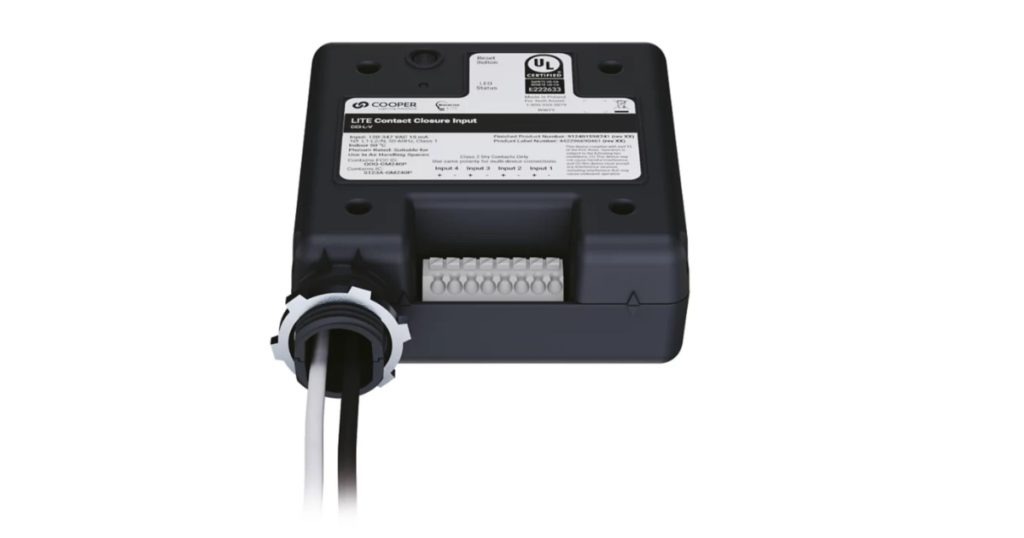 May 29, 2026 - Cooper Lighting WaveLinx LITE Contact Closure Input (CCI-L-V)