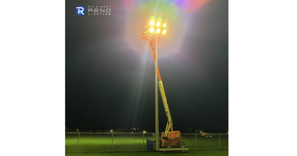 May 5, 2026 - RENO Lighting Toronto Azzurri Youth Sports Village Lighting Project Highlight