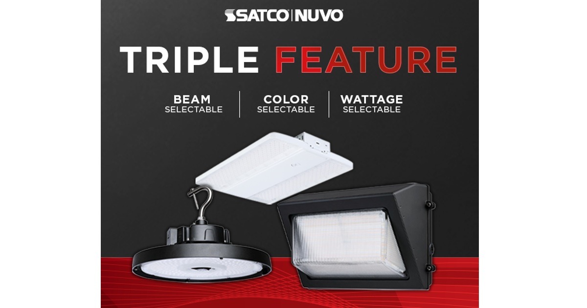 Drive More Projects with Greater Flexibility: SATCO Introduces Beam Selectable LED Fixture Family
