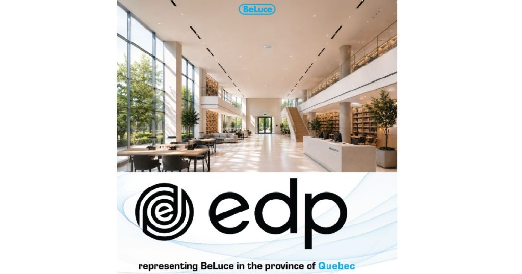 June 11, 2026 - BeLuce Canada Announces Strategic Updates to Agent Representation in Ontario & Quebec - EDP & BDA Lighting