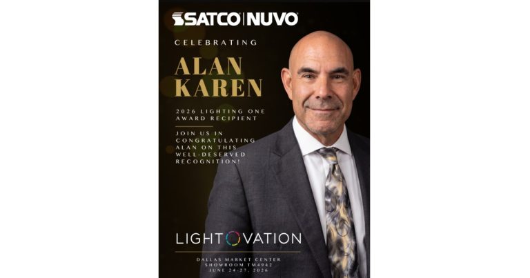 June 22, 2026 - Honoring Alan Karen with the Lighting One Lifetime Achievement Award - Satco