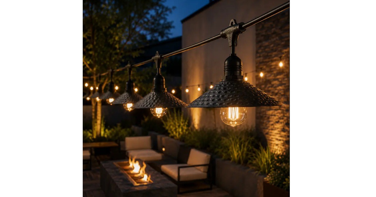 SATCO|NUVO: Textured Finish, Decorative String Light Shade