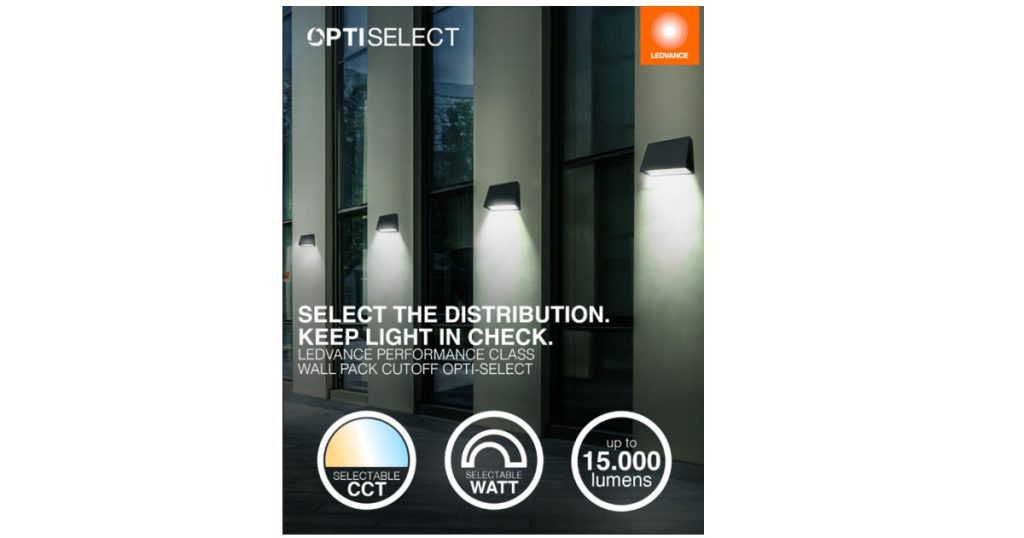 August 17, 2026 - LEDVANCE Wall Pack Opti-Select 30W 120-347V D 8 3CCTWARM ADJ BZ P