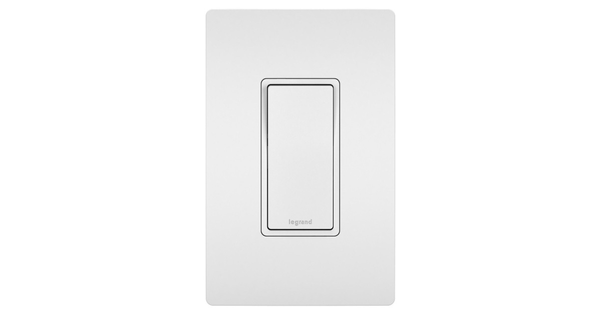 Legrand: radiant Collection – TM874W – 15A 4-Way Switch, White