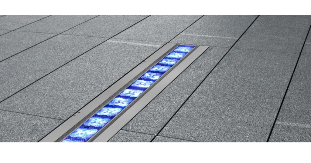 Lumenfacade Max Inground: Linear Ground-Recessed Colour-Changing Lighting Designed for Dynamic Applications