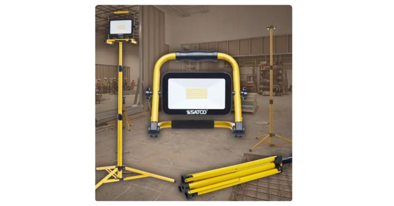 Sept 11, 2026 - SATCONUVO LED Temporary Work Lights - Portable Lighting & Mounting Solutions