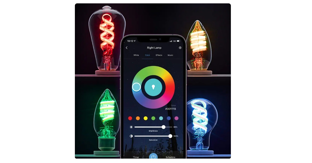 SATCO|NUVO: STARFISH SMART Color Changing Bulbs – Multiple Shapes & Bases