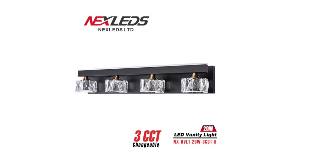 Nexleds: LED Vanity Light – NX-DVL1-20W-3CCT-B