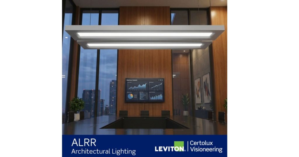Sept 22, 2026 - Leviton - Certolux Visioneering (Viscor) LED Linear Pendant Allura Type R (ALRR) Series with Regressed Lens
