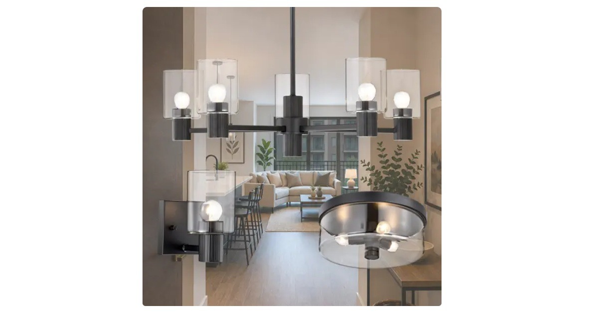 SATCO|NUVO: Clarksville Collection 
