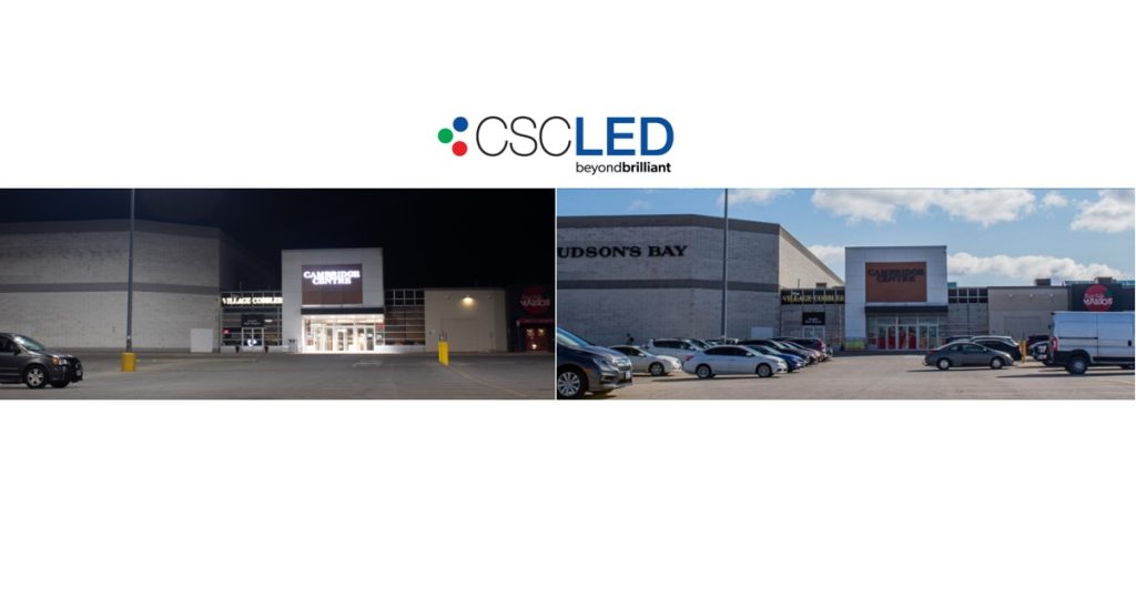 Sept 3, 2026 - CSC LED Spotted On Site - Cambridge Centre Mall Lighting Retrofit