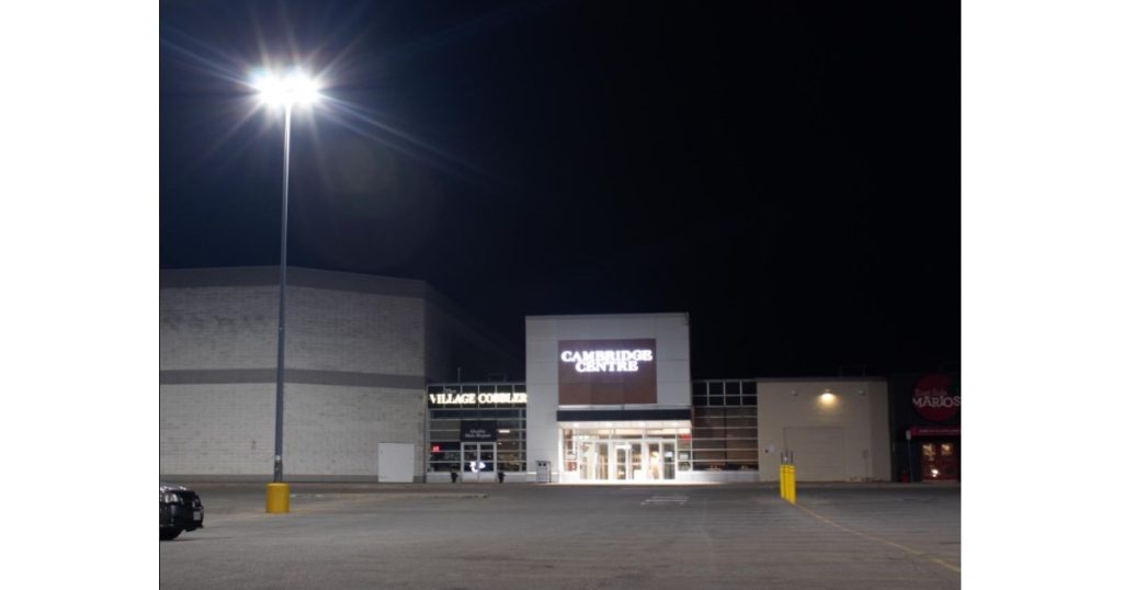 Sept 3, 2026 - CSC LED Spotted On Site - Cambridge Centre Mall Lighting Retrofit